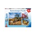 Puzzle Ravensburger Digger At Work 3x49pc (05032)