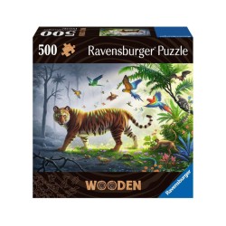 Puzzle Ravensburger Wooden Tiger 500pc (10217514)