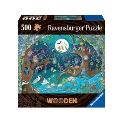 Puzzle Ravensburger Wooden Fantasy Forest 500pc (10217516)