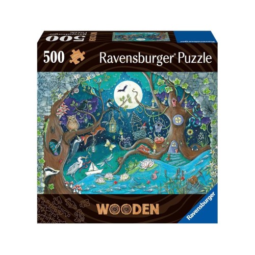 Puzzle Ravensburger Wooden Fantasy Forest 500pc (10217516)