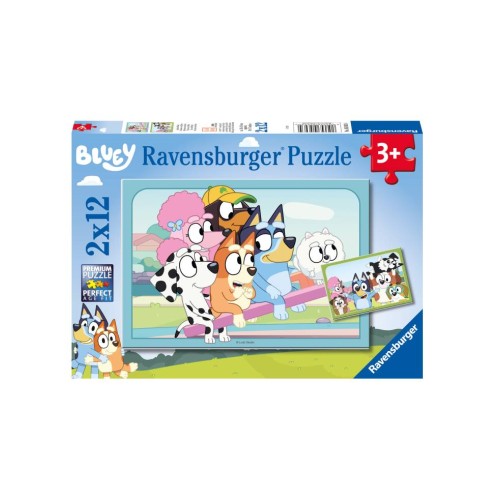 Puzzle Ravensburger Bluey 2x12pc (10105693)