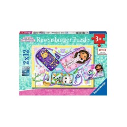Puzzle Ravensburger Gabby's Dollhouse 2x12pc (10105709)