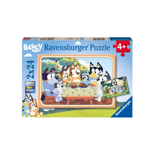 Puzzle Ravensburger Bluey 2x24pc (10105711)