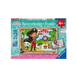 Puzzle Ravensburger Gabby's Dollhouse 2x24pc (10105710)