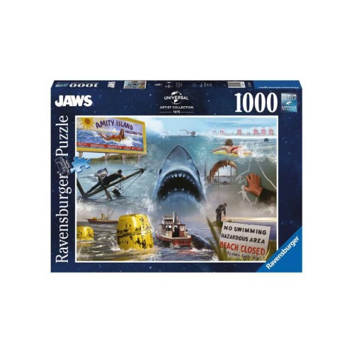 Puzzle Ravensburger Universal Studios Jaws 1000pc (10217450)