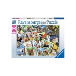 Puzzle Ravensburger Travellers Animal Journal 1000pc (10217322)
