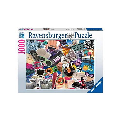 Puzzle Ravensburger The 90s 1000pc (10217388)