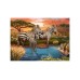 Puzzle Ravensburger Zebras In Sunset 500pc (10217376)