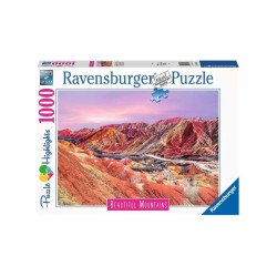 Puzzle Ravensburger Rainbow Mountains China 1000pc (10217314)