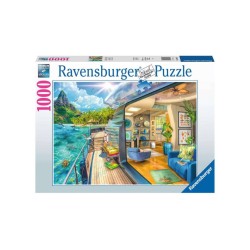 Puzzle Ravensburger Tropical Island Charter 1000pc (10216948)