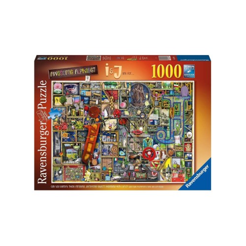 Puzzle Ravensburger Awesome Alphabet I&j 1000pc (10216976)