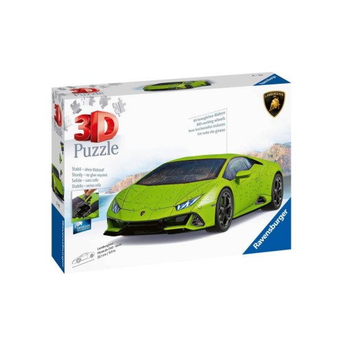 Puzzle Ravensburger Lamborghini Huracan Evo Verde 108pc (10311299)