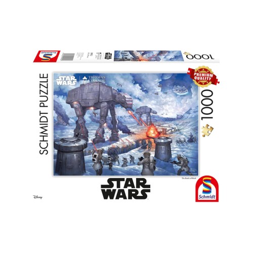 Puzzle Schmidt Thomas Kinkade Star Wars The Battle Of Hoth 1000pc (sch9952)