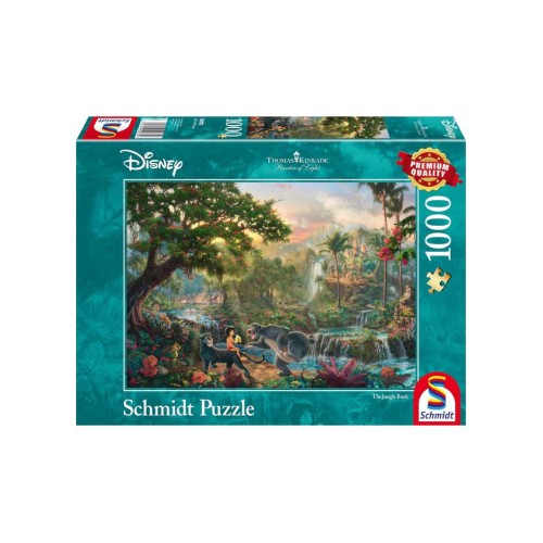 Puzzle Schmidt Thomas Kinkade Disney The Jungle Book 1000pc (sch4732)