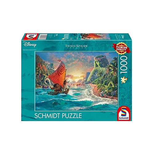 Puzzle Schmidt Thomas Kinkade Disney Moana 1000pc (sch8030)