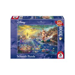 Puzzle Schmidt Thomas Kinkade Disney The Little Mermaid Ariel 1000pc (sch4794)