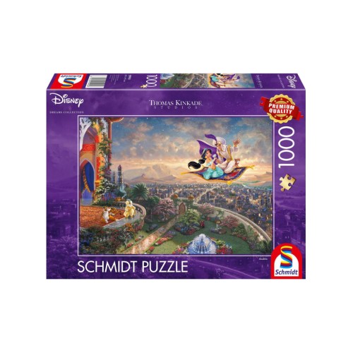 Puzzle Schmidt Thomas Kinkade Disney Aladdin 1000pc (sch9508)