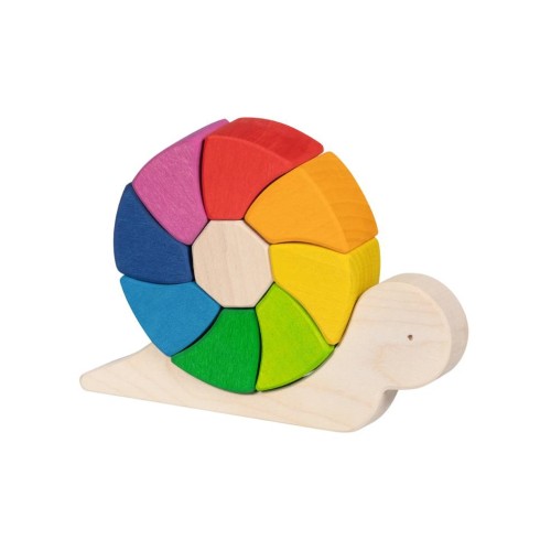 Goki Puzzle And Building Blocks Sassy Snail (58368)