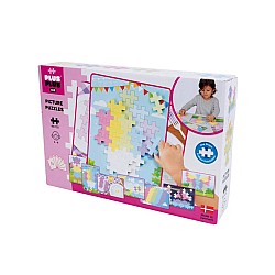 Plus Plus Big Pastel Picture Puzzel 60pc (3281)