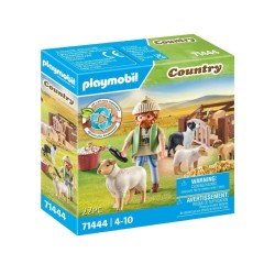 Playmobil Young Shepherd With Flock Of Sheep (71444)