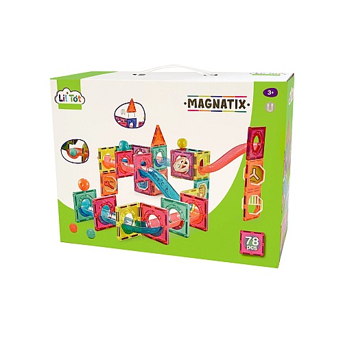 Magnatix Magnetic Tiles 78pc (90158)