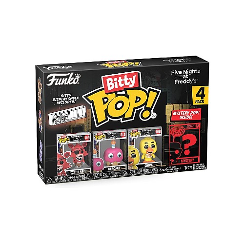 Bitty Pop! 4 Pack Five Nights At Freddys Foxy 2.5cm
