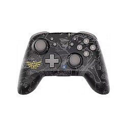 Controller Hori Pad Wireless Zelda Black & Grey - Nintendo Switch