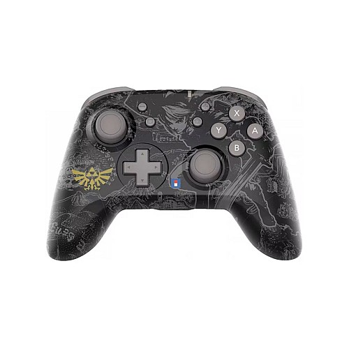 Controller Hori Pad Wireless Zelda Black & Grey - Nintendo Switch