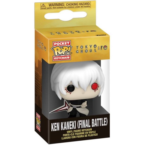 Keychain Funko Pocket Pop Tokyo Ghoul:re Ken Kaneki (final Battle)