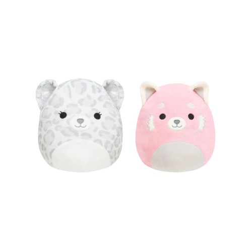 Plus Squishmallows Flip A Mallows P9 Leopard & Panda 13cm