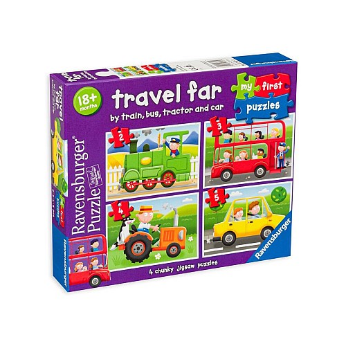 Puzzle Ravensburger Travel Far My First Puzzle 2/3/4/5pc