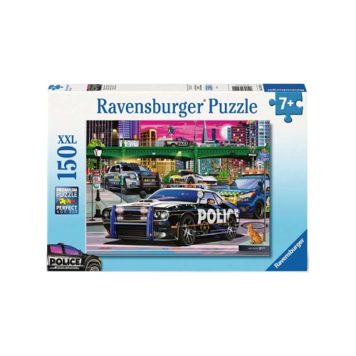 Puzzle Ravensburger Police On Patrol 150pc