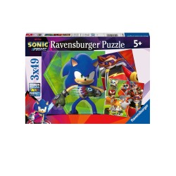 Puzzle Ravensburger Sonic Prime 3x49pc (10105695)