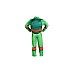 Costume Ciao Teenage Mutant Ninja Turtles (110 Cm) Costume Ciao Teenage Mutant Ninja Turtles (110 Cm)
