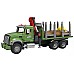 Bruder Mack Granite Timber Truck W/loading Crane (02824) Bruder Mack Granite Timber Truck W/loading Crane (02824)