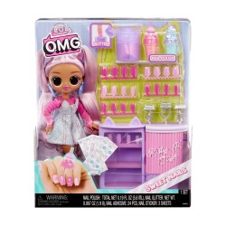 Doll Mga L.o.l Surprise O.m.g Sweet Nailstm Kitty K Cafe (503859-euc)