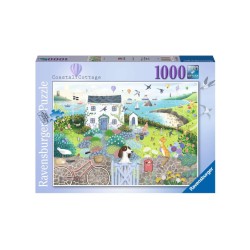 Puzzle Ravensburger Coastal Cottage 1000pc