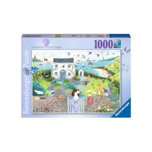 Puzzle Ravensburger Coastal Cottage 1000pc