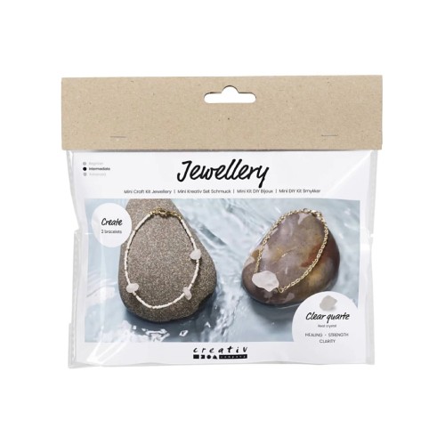 Mini Craft Kit Jewellery Rock Crystal Bracelet (977692)