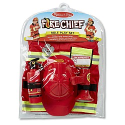 Costume Melissa & Doug Role Play Set Fire Chief (14834)