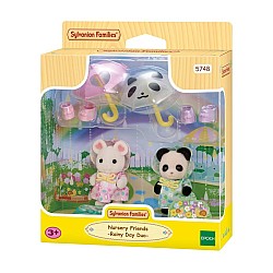 Sylvanian Families Kindergarten Friends Rainy Day Duo 5748