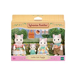 Sylvanian Families Latte Cat Family 5738