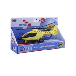 Motor 112 Helicopter Emergency Doctor & Light & Sound 20cm (i-1600008)