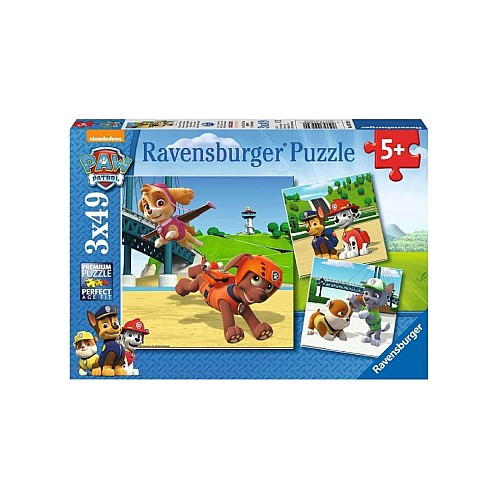 Puzzle Ravensburger Jigsaw Paw Patrol 3x49pc