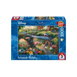 Puzzle Schmidt Thomas Kinkade Disney Alice In Wonderland 1000pc (sch9636)
