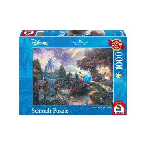Schmidt Thomas Kinkade Disney Cinderella 1000pc (sch9472)
