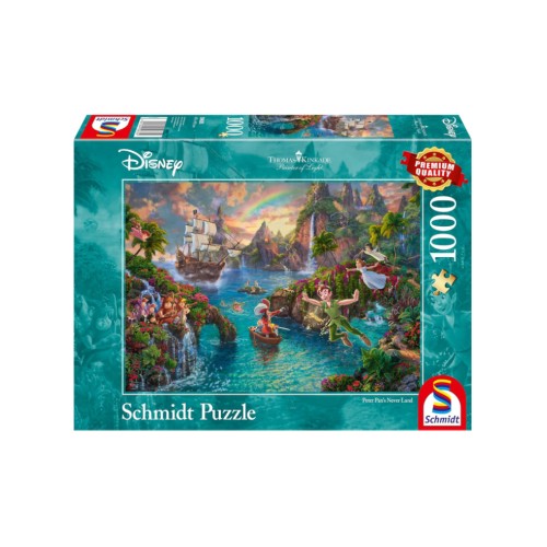 Puzzle Schmidt Thomas Kinkade Disney Peter Pan 1000pc (sch9635)