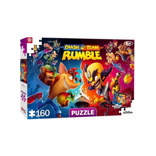 Puzzle Kids Crash Rumble Heroes 160pc