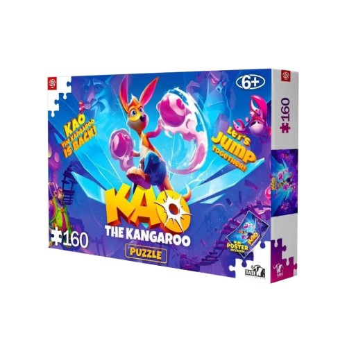 Puzzle Kids Kao The Kangaroo Kao Is Back 160pc