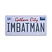 Dc Comics Batman Number Plate Tin Sign